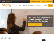 Tablet Screenshot of pathwayctm.com